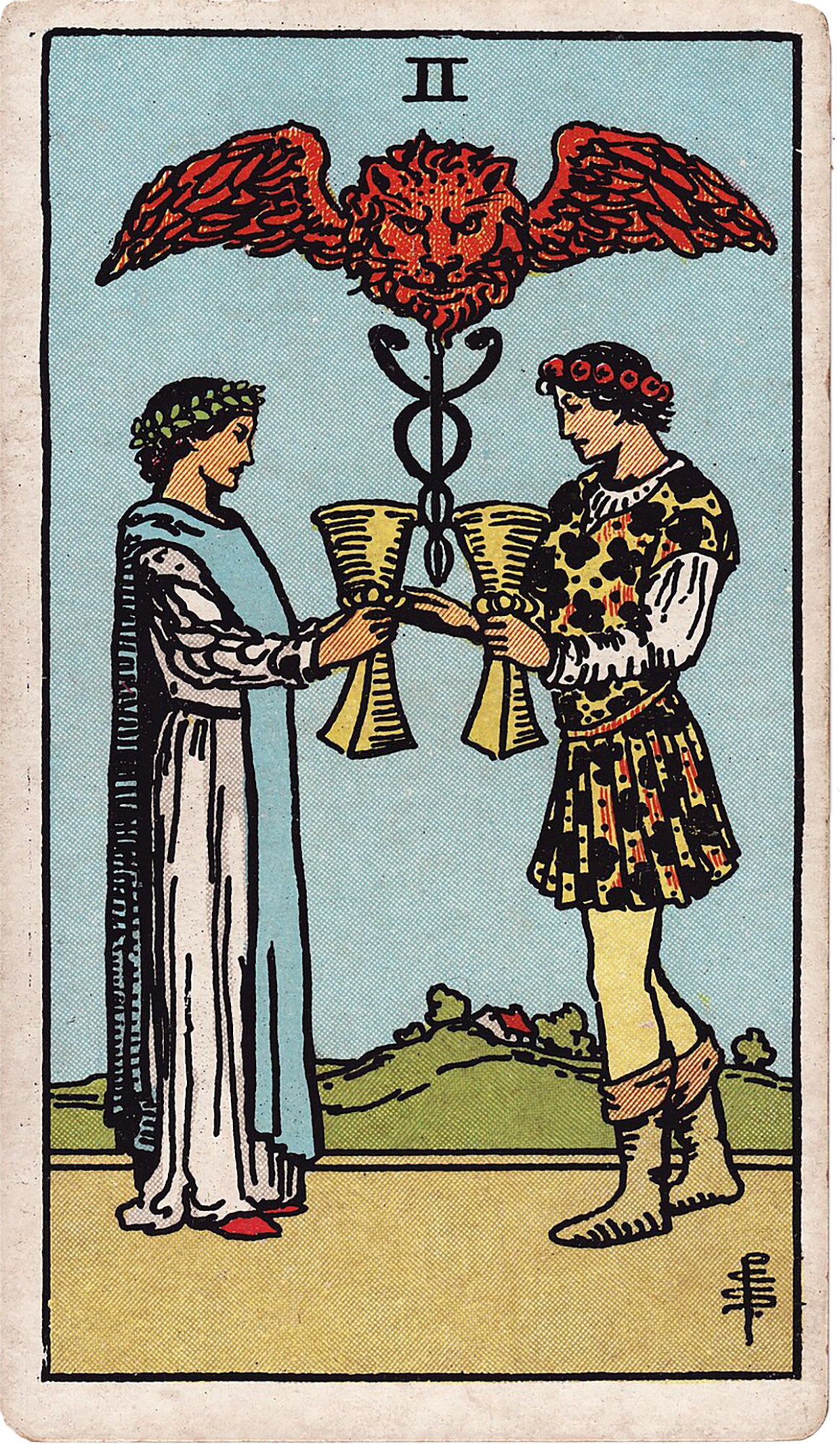 2 of Cups Tarot card